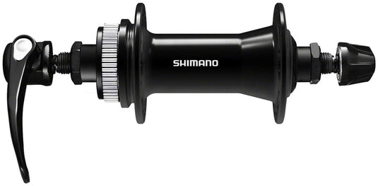 Shimano Deore HB-QC400 Front Hub - QR x 100mm Center-Lock Disc Black 32H