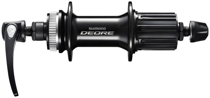 Load image into Gallery viewer, Shimano Deore FH-M6000 Rear Hub - QR x 135mm Center-Lock 11spd Black 32H
