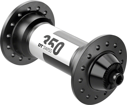 DT Swiss 350 Front Hub - QR x 100mm Rim Brake Black 20H