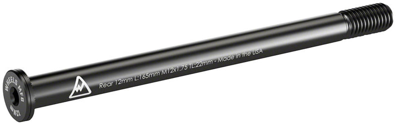 Load image into Gallery viewer, Wheels Manufacturing Rear Thru Axle - M12 x 1.75 x 22 165mm
