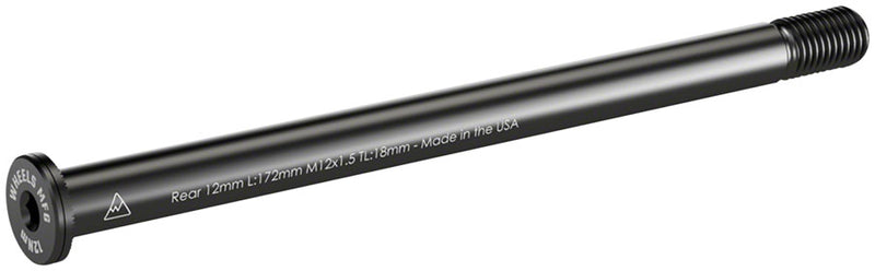 Load image into Gallery viewer, Wheels Manufacturing Rear Thru Axle - M12 x 1.5 x 18 172mm
