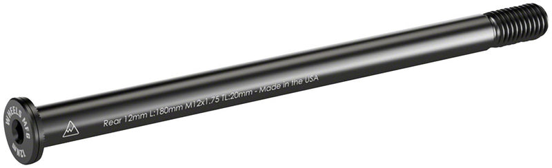 Load image into Gallery viewer, Wheels Manufacturing Rear Thru Axle - M12 x 1.75 x 20 180mm
