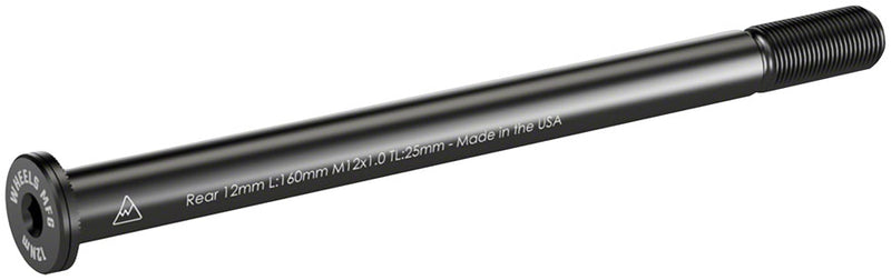 Load image into Gallery viewer, Wheels Manufacturing Rear Thru Axle - M12 x 1 x 25 160mm
