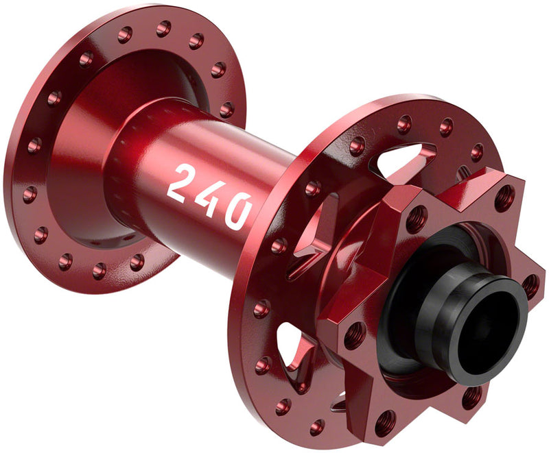 Load image into Gallery viewer, DT Swiss 240 Front Hub - 15 x 110mm 6-Bolt Limited Edition Red 32H
