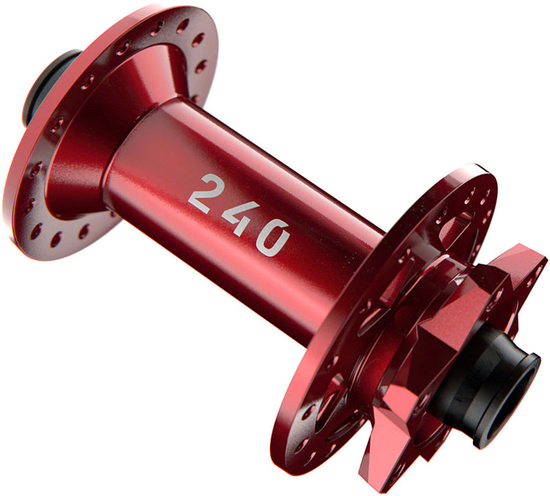 Load image into Gallery viewer, DT Swiss 240 Front Hub - 15 x 110mm 6-Bolt Limited Edition Red 32H
