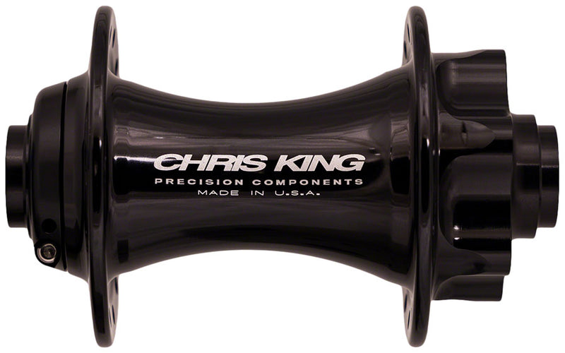 Load image into Gallery viewer, Chris King Boost Front Hub - 15 x 110mm 6-Bolt Black 28H
