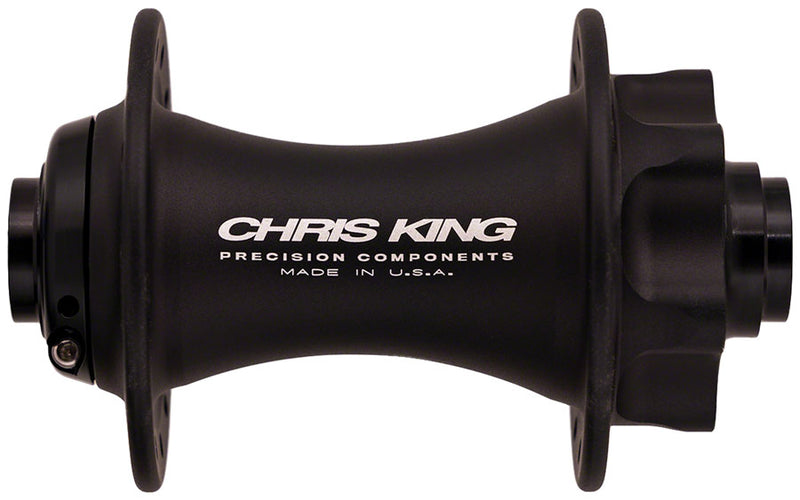 Load image into Gallery viewer, Chris King Boost Front Hub - 15 x 110mm 6-Bolt Matte Black 28H
