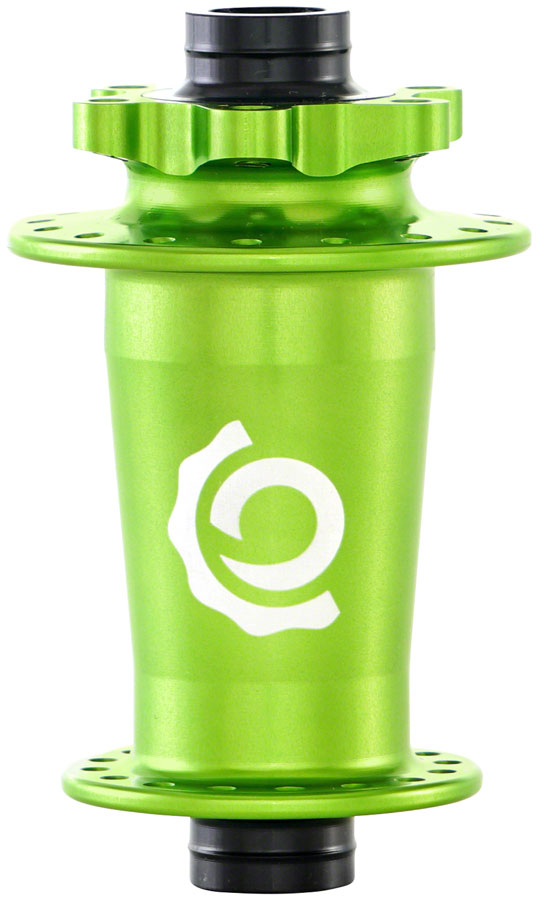 Load image into Gallery viewer, Industry Nine Hydra Classic Front Hub - 15 x 110mm 6-Bolt Lime 28H
