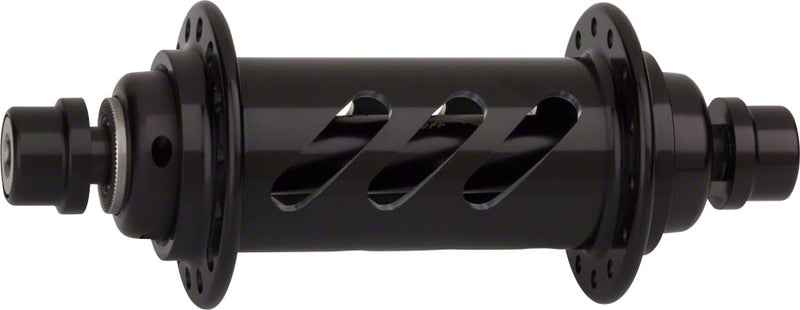 Load image into Gallery viewer, Onyx BMX Front Hub - 3/8" 10 x 100mm Black 28H
