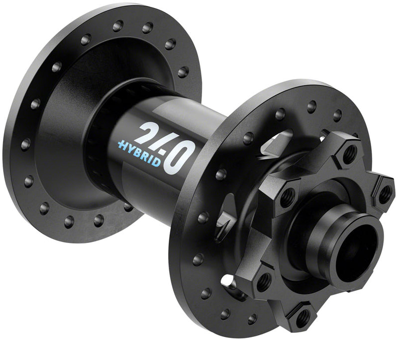 Load image into Gallery viewer, DT Swiss 240 Hybrid Front Hub - 15 x 110mm 6-Bolt Black 32H
