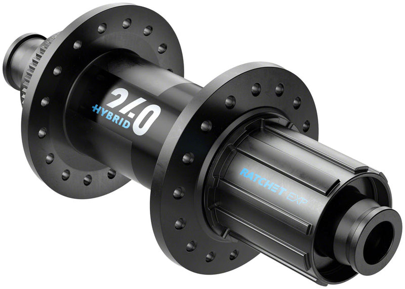 Load image into Gallery viewer, DT Swiss 240 Hybrid Rear Hub - 12 x 148mm Center-Lock HG 11 MTN BLK 32H 30pt
