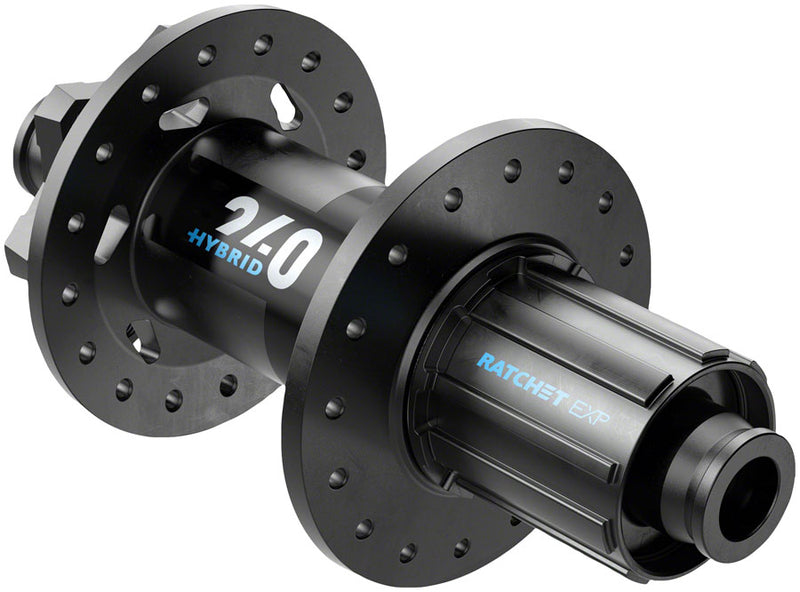 Load image into Gallery viewer, DT Swiss 240 Hybrid Rear Hub - 12 x 148mm 6-Bolt HG 11 MTN Black 32H 30pt

