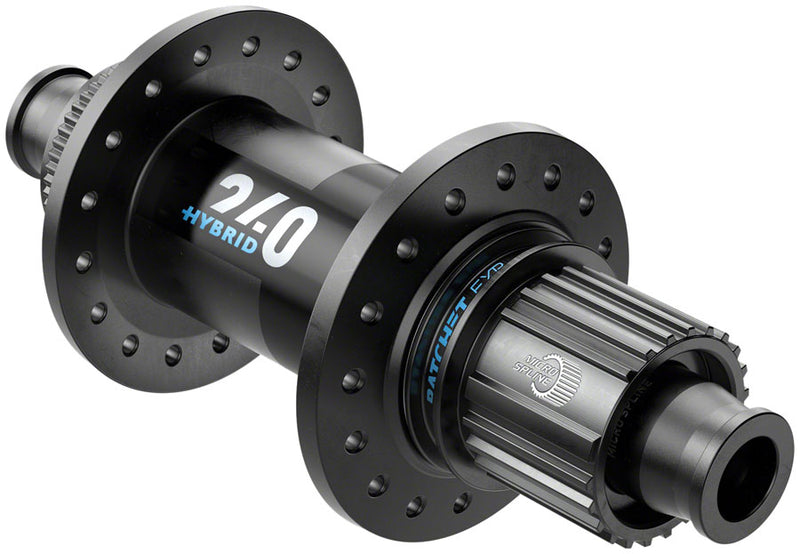 Load image into Gallery viewer, DT Swiss 240 Hybrid Rear Hub - 12 x 148mm Center-Lock Micro Spline BLK 32H 30pt
