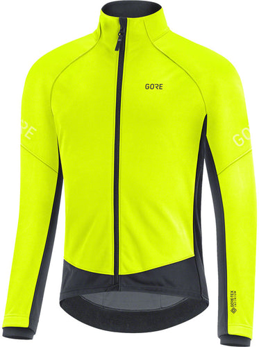 Gorewear C3 Gore Tex Infinium Thermo Jacket - Neon Yellow/Black Mens Small