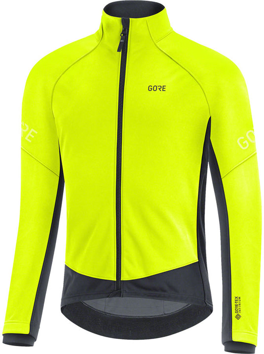 Gorewear C3 Gore Tex Infinium Thermo Jacket - Neon Yellow/Black Mens Medium
