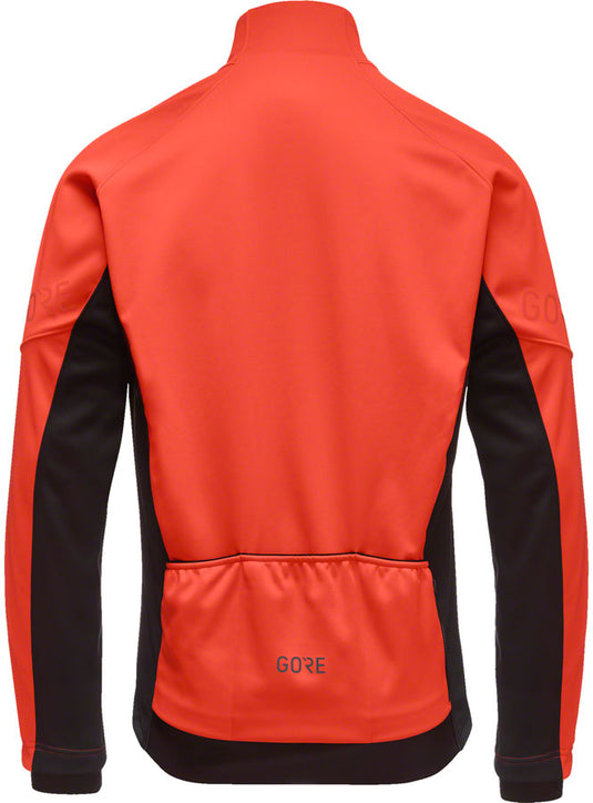 Gorewear C3 Gore Tex Infinium Thermo Jacket - Fireball/Black Mens Small
