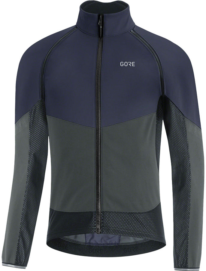 Load image into Gallery viewer, Gorewear Phantom Jacket - Orbit Blue/Urban Grey Men's Small
