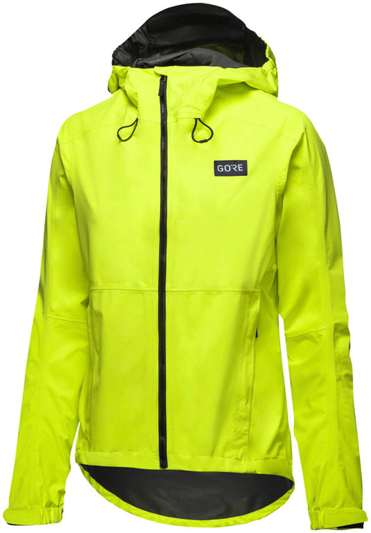 GORE Endure Jacket - Neon Yellow Medium/8-10 Womens