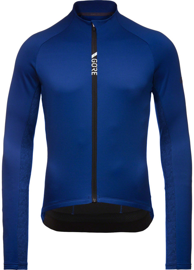 Load image into Gallery viewer, Gorewear C5 Thermo Jersey - Ultramarine Blue/Blue Men's Small
