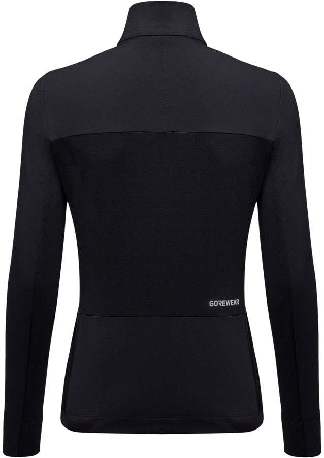 Load image into Gallery viewer, GORE Trail KPR Hybrid 1/2-Zip Jersey - Black Womens Small
