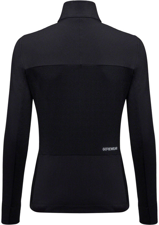 GORE Trail KPR Hybrid 1/2-Zip Jersey - Black Womens Large