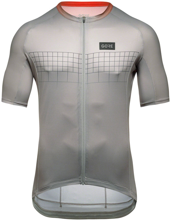 Load image into Gallery viewer, Gorewear Grid Fade Jersey 2.0 - Gray/Fire Women's X-Small

