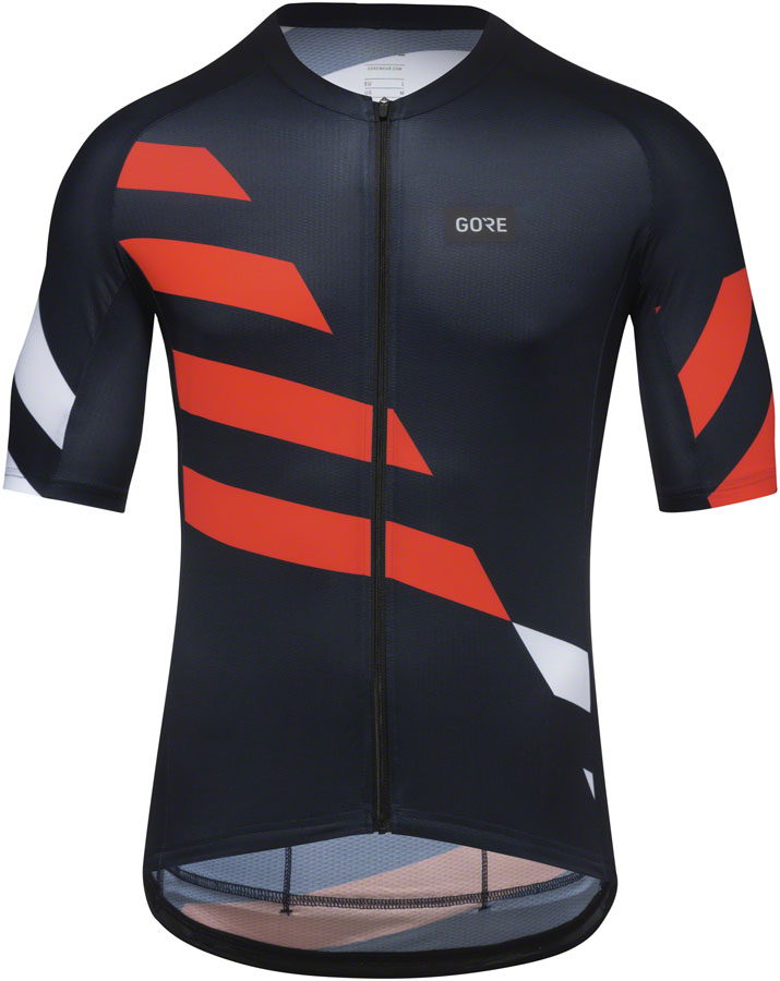 Load image into Gallery viewer, Gorewear Spirit Signal Jersey - Blue/Fire Men's Medium
