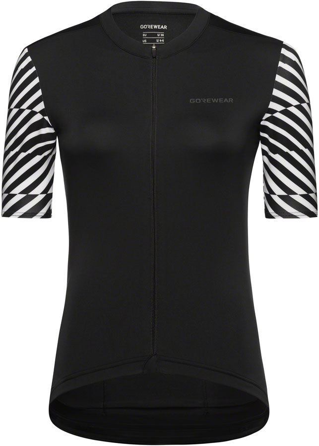 Load image into Gallery viewer, Gorewear Swiftride Optical Jersey - Black/White Women's Large
