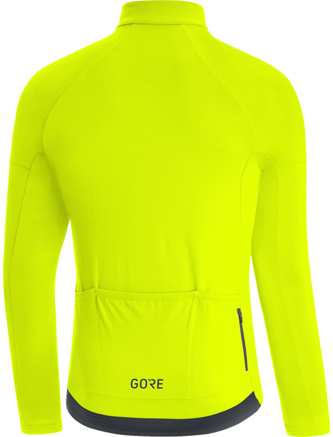 Load image into Gallery viewer, Gorewear C3 Thermo Jersey - Neon Yellow Mens Small
