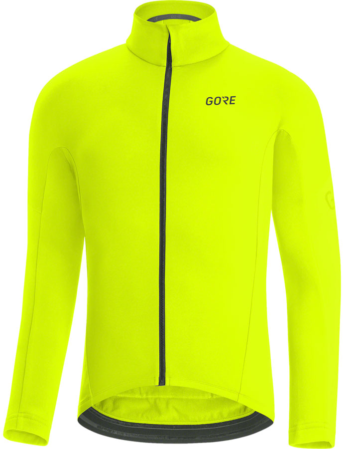 Load image into Gallery viewer, Gorewear C3 Thermo Jersey - Neon Yellow Mens Small
