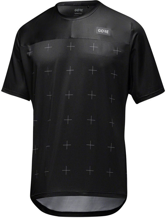 Load image into Gallery viewer, Gorewear Trail KPR Daily Jersey - Black Mens Large
