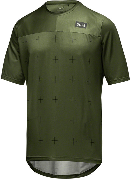 GORE Trail KPR Daily Jersey - Utility Green Mens Small