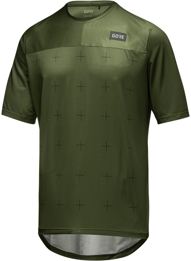 Load image into Gallery viewer, GORE Trail KPR Daily Jersey - Utility Green Mens X-Large
