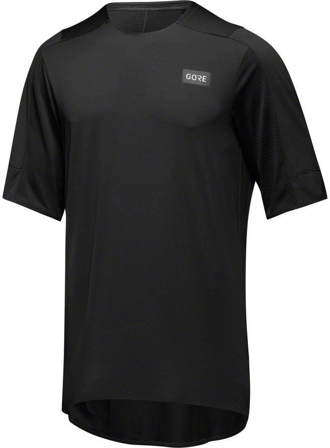 Load image into Gallery viewer, Gorewear Trail KPR Tech Jersey - Black Men's Small/Medium
