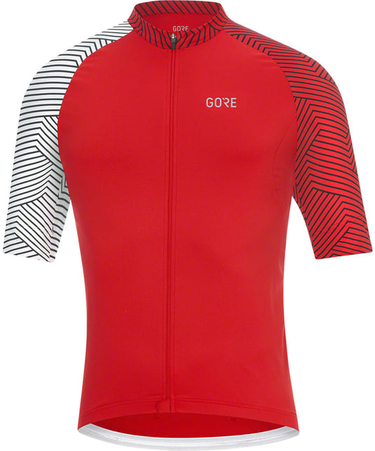 GORE C5 Jersey - Red/White Mens Small