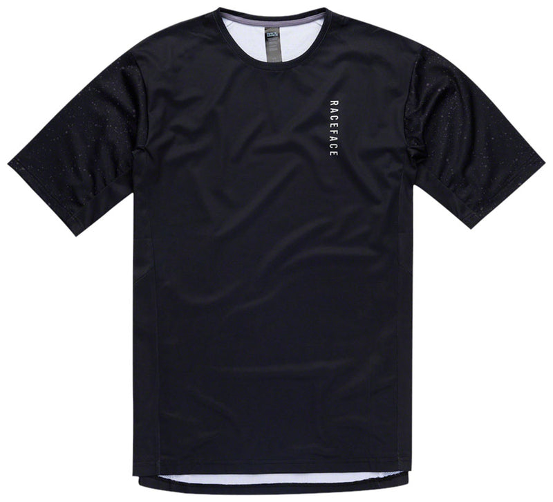 Load image into Gallery viewer, RaceFace Indy Jersey - Short Sleeve Men's Black Small
