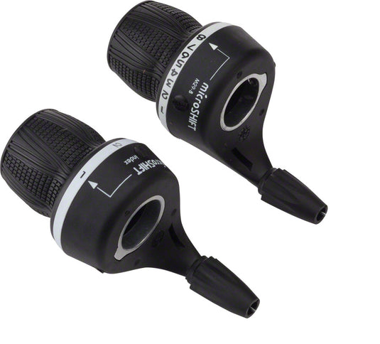 microSHIFT MS29-8 Twist Shifter Set 8-Speed Triple Shimano Compatible
