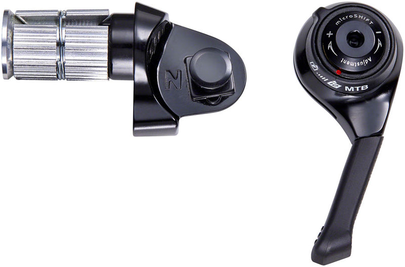 Load image into Gallery viewer, microSHIFT Right Bar End Shifter 12-Speed Mountain Shimano Compatible
