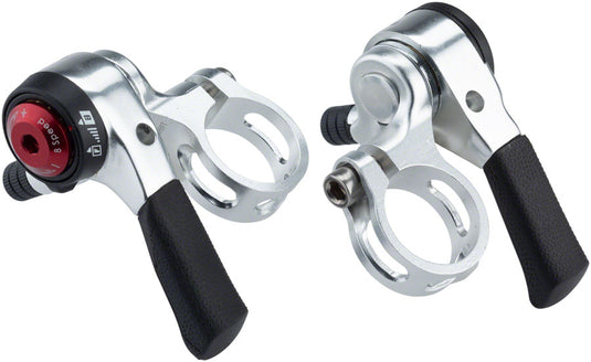 microSHIFT Thumb Shifter Set 8-Speed Double/Triple Shimano Compatible