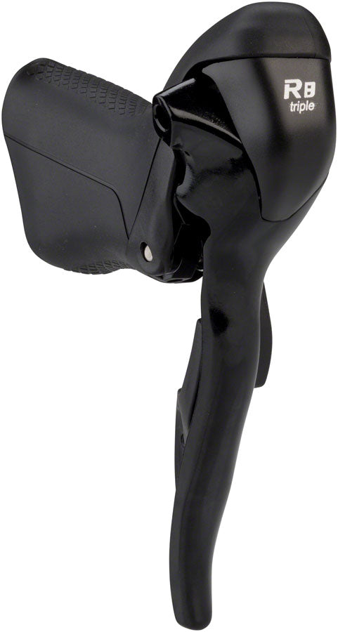 Load image into Gallery viewer, microSHIFT R8 Left Drop Bar Shift Lever Triple Shimano Compatible
