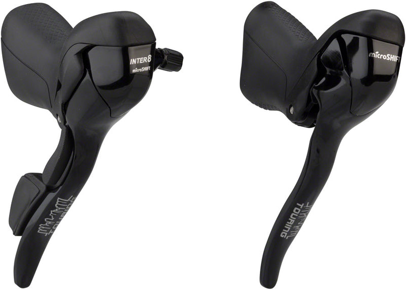 Load image into Gallery viewer, microSHIFT Internal Gear Drop Bar Shifter Set Shimano Alfine 8 Compatible
