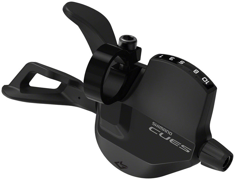 Load image into Gallery viewer, Shimano CUES SL-U6000-10R Shifter - Right 10-Speed Rapidfire Plus Optical Gear Display BLK
