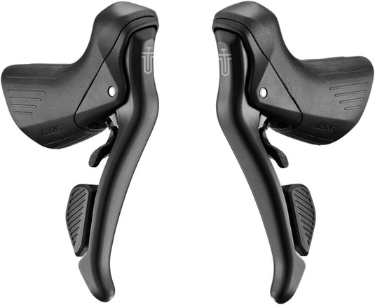 microSHIFT Sword Black Drop Bar Shifter/Brake Lever Set - 2 x 9-Speed Black