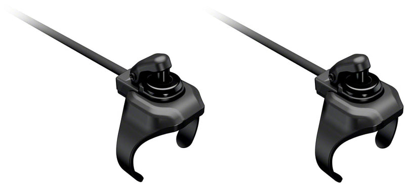 Load image into Gallery viewer, Shimano Dura-Ace SW-RS801-S Satellite Shifter Drops - Pair 100mm Cable Black
