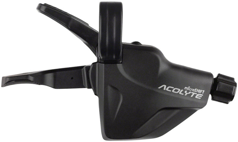 Load image into Gallery viewer, microSHIFT Acolyte Quick Trigger Pro Right Shifter - 1x8 Speed BLK Acolyte Compatible Only
