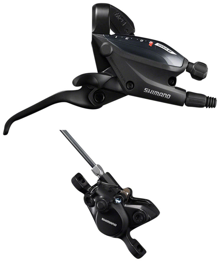 Load image into Gallery viewer, Shimano ST-EF505 EZ Fire Plus Shift/Brake Lever BR-MT200 Disc Brake Caliper - Right/Rear 8-Speed 2-Piston BLK

