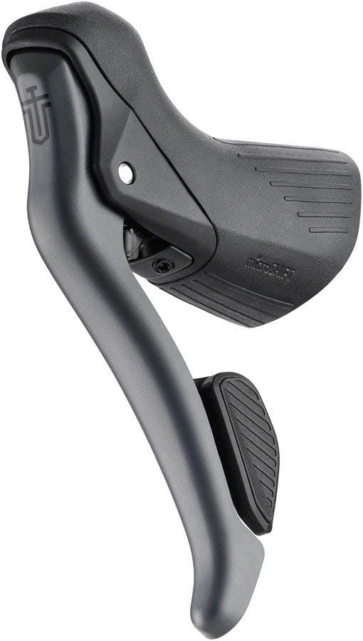 Load image into Gallery viewer, microSHIFT Sword Left Drop Bar Brake Lever Intergrated Dropper Remote - Gray Version B

