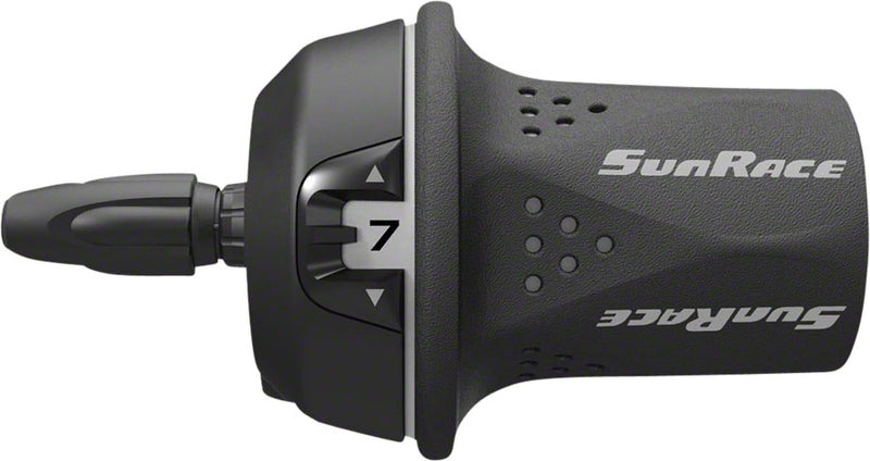 Load image into Gallery viewer, SunRace M21 Twist Shift Rear 7-Speed: Gray
