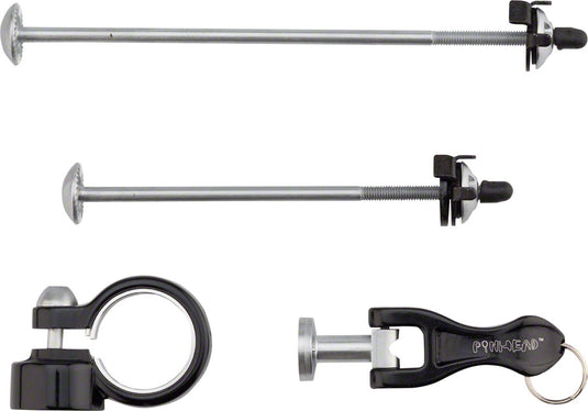 Pinhead 3-Pack Lockset: Wheel Skewer Set Seat