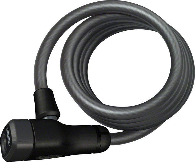 Load image into Gallery viewer, ABUS Star 4508 Keyed Coiled Cable Lock: 150cm x 8mm Black

